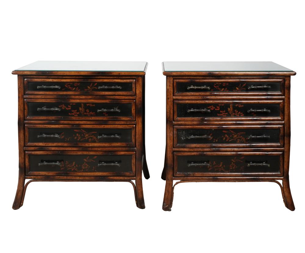 PAIR THEODORE ALEXANDER CHESTS