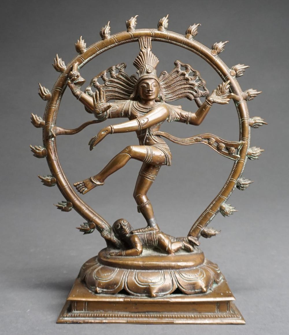 INDIAN BRONZE FIGURE OF NATARAJA  32f91b