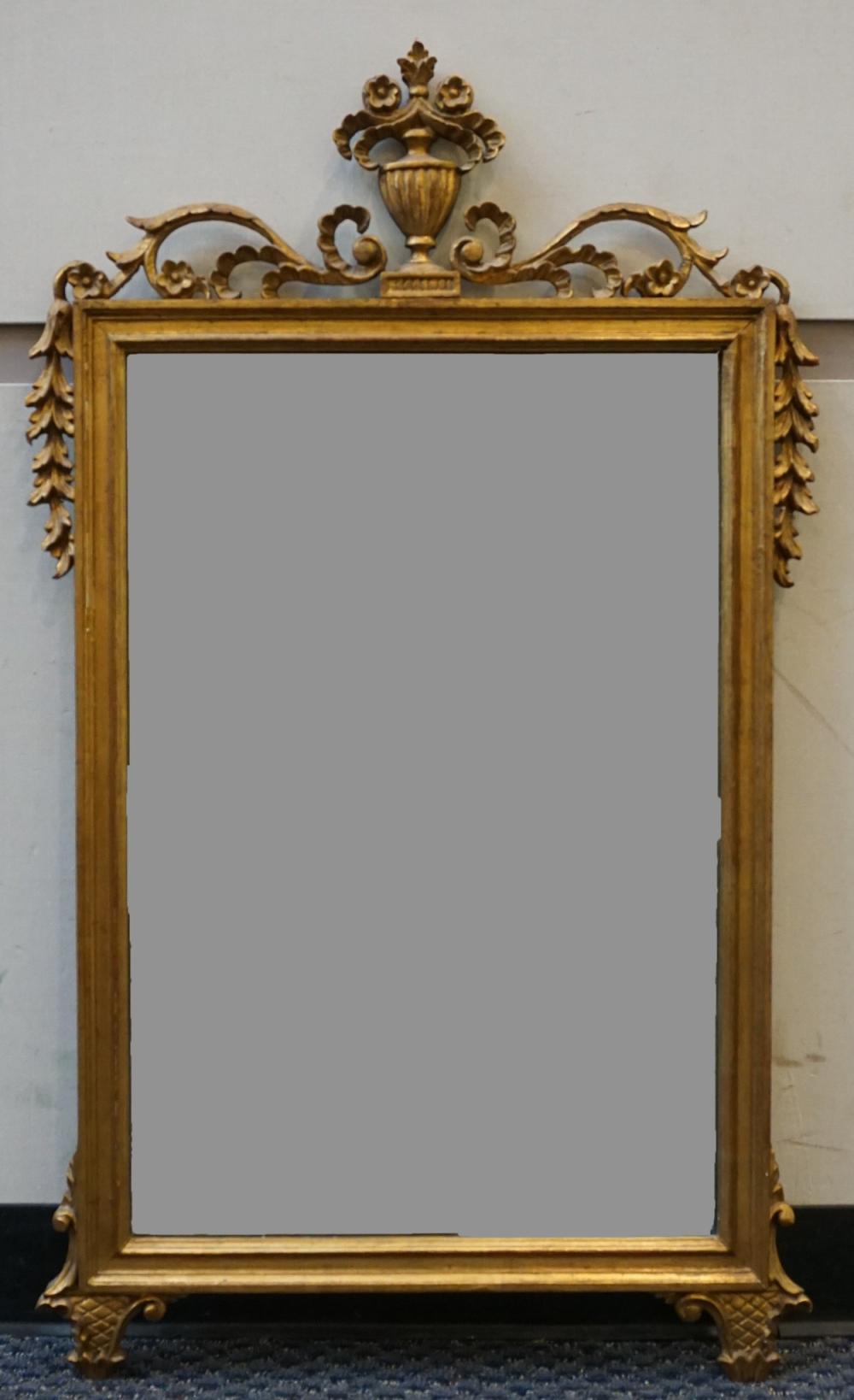 CONTINENTAL GILT FRAME MIRROR  32f999