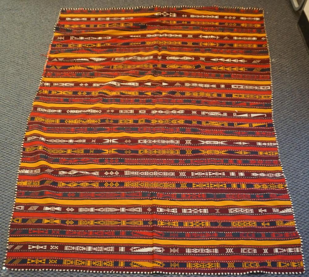 UZBEK KILIM, 9 FT 5 IN X 6 FT 5