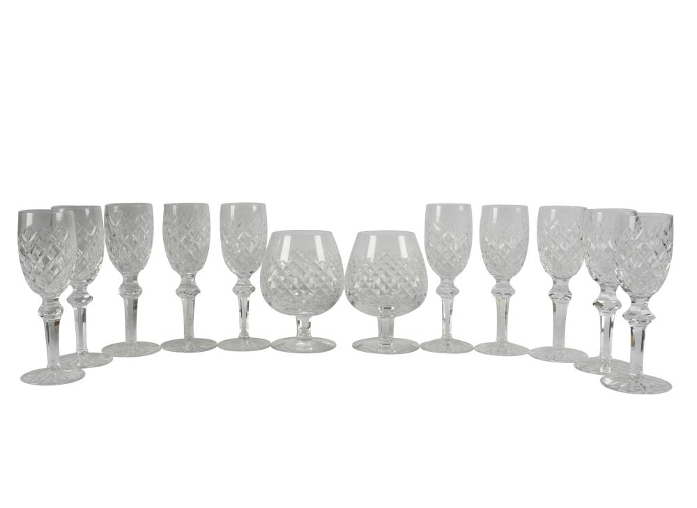 GROUP OF WATERFORD CRYSTAL STEMWAREmarked  32fa36