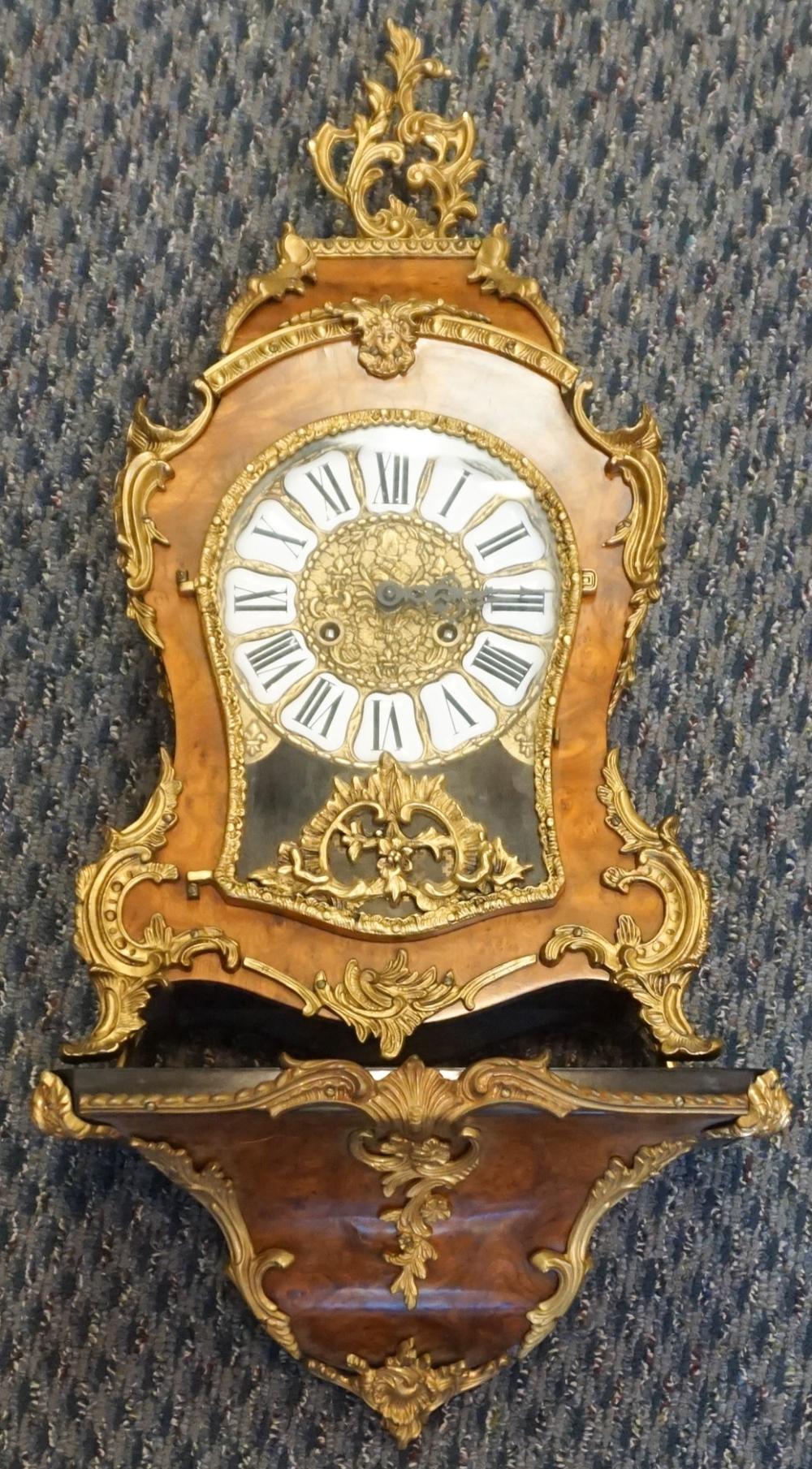 FRANZ HERMLE & SONS LOUIS XV STYLE BRASS