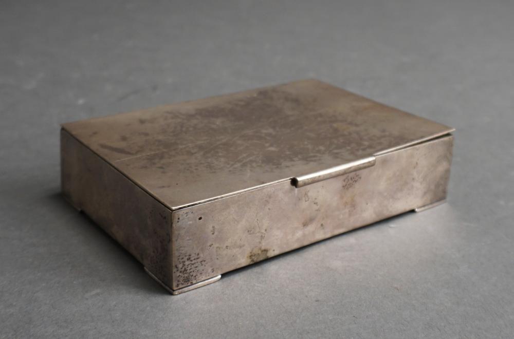 MEXICAN STERLING HINGED BOX 13 1 32fc1a