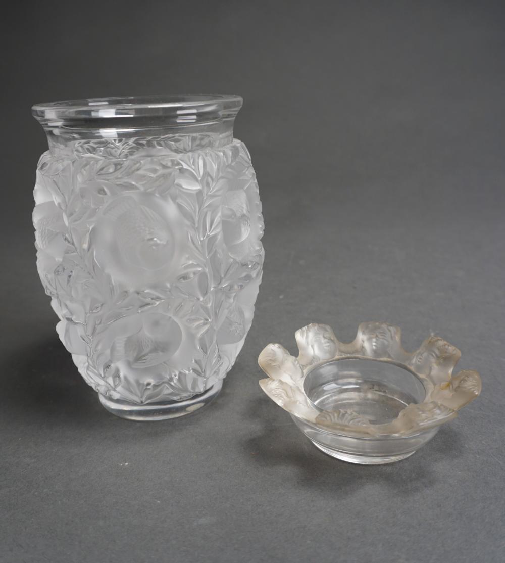 LALIQUE FRANCE PARTIALLY FROSTED 32fc3d