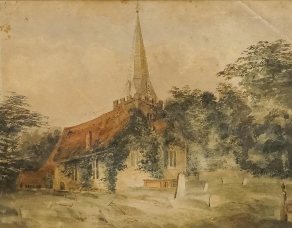 ENGLISH SCHOOL, STOKE POGES CHURCH,