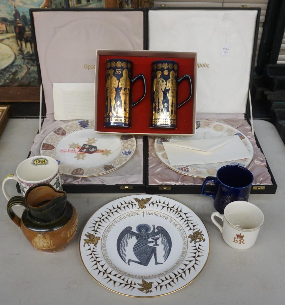 COLLECTION OF SPODE AND OTHER ENGLISH