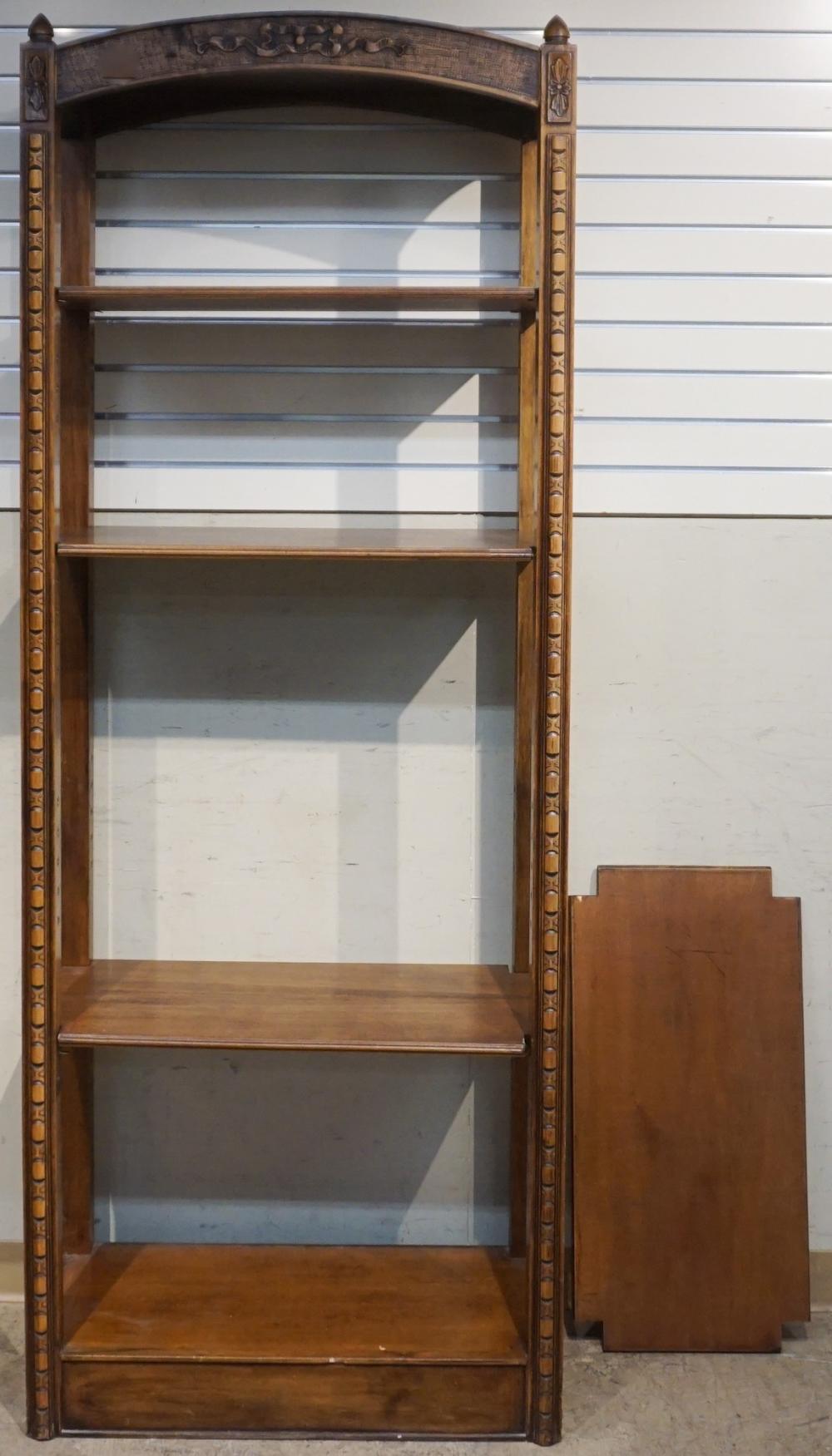 FRUITWOOD OPEN ETAGERE 78 1/2 X