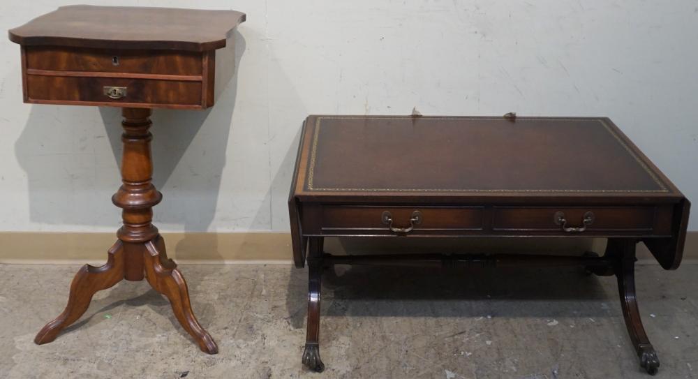 VICTORIAN STYLE MAHOGANY SEWING 32fda9