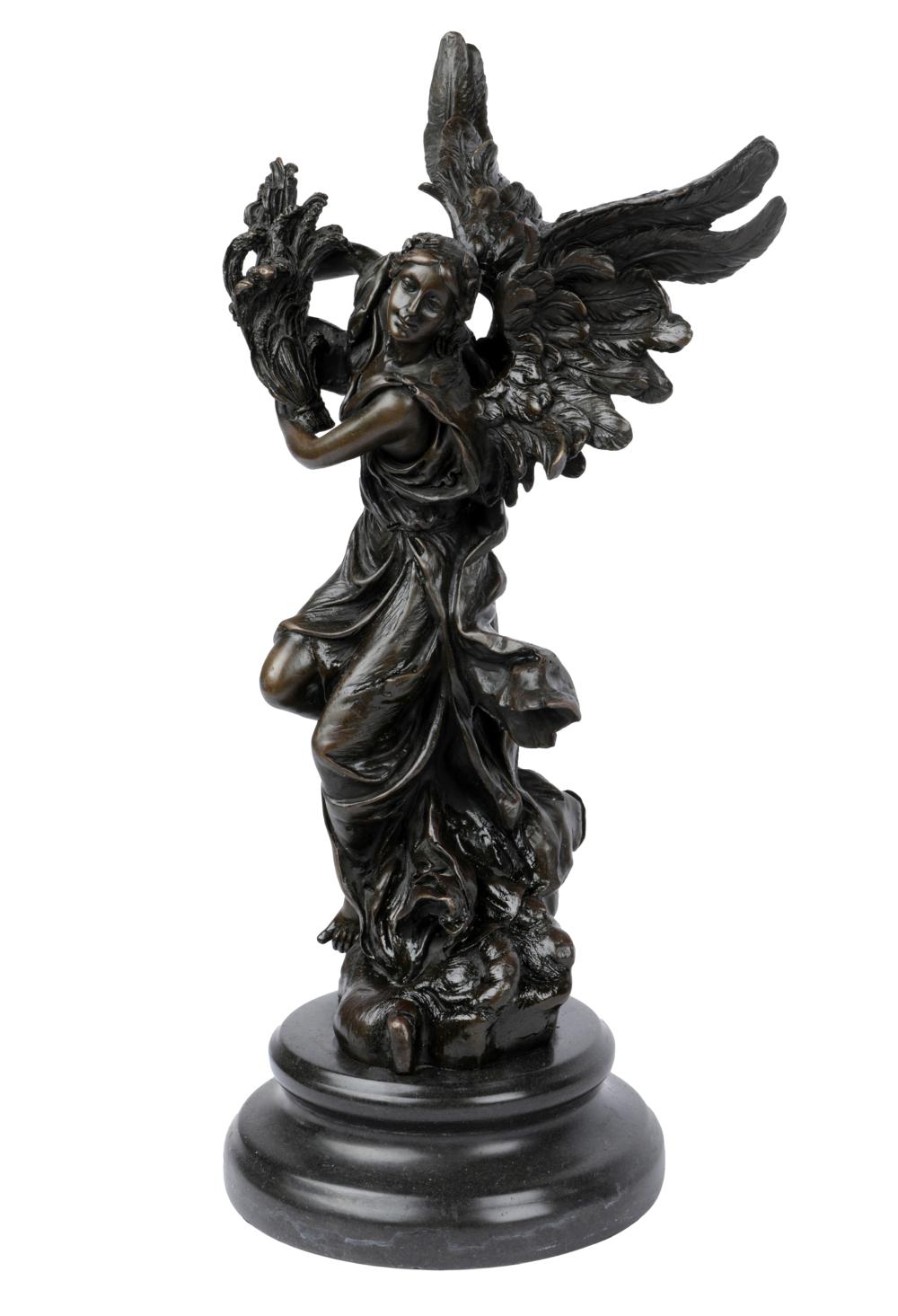 CONTINENTAL BRONZE ALLEGORICAL 32fe26