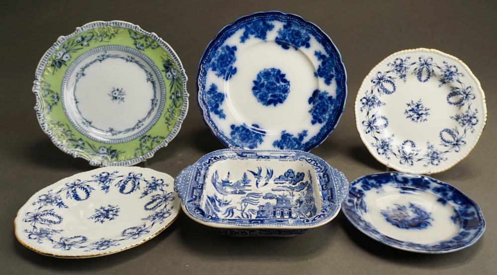 GROUP OF SIX ENGLISH COALPORT AND 32fe3a