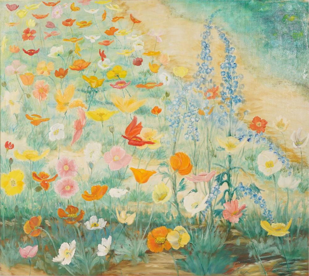 REX ROSS (20TH CENTURY): POPPIES1971;