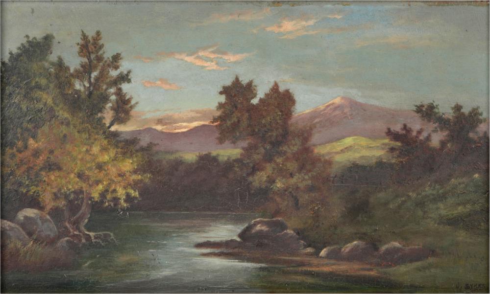 JOHN SYKES (1859 - 1934): MOUNTAIN