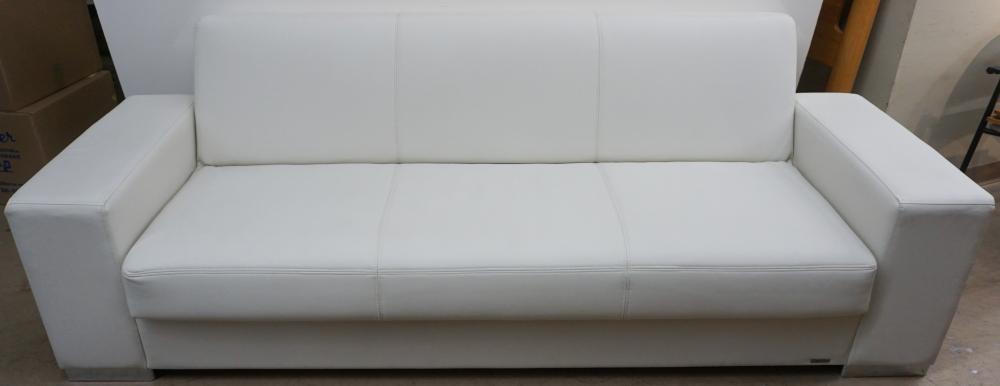 ISTIKBAL WHITE LEATHER AND CHROME