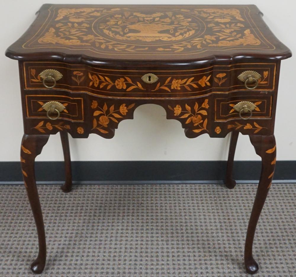 DUTCH ROCOCO STYLE SATINWOOD MARQUETRY 330018