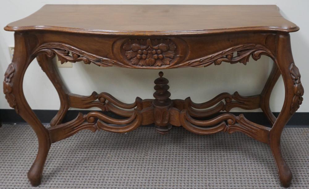 LOUIS XV STYLE CARVED MAHOGANY