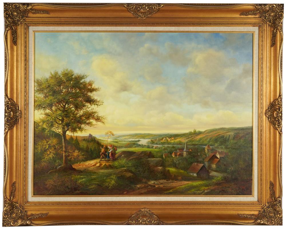 CONTINENTAL SCHOOL: LANDSCAPE WITH