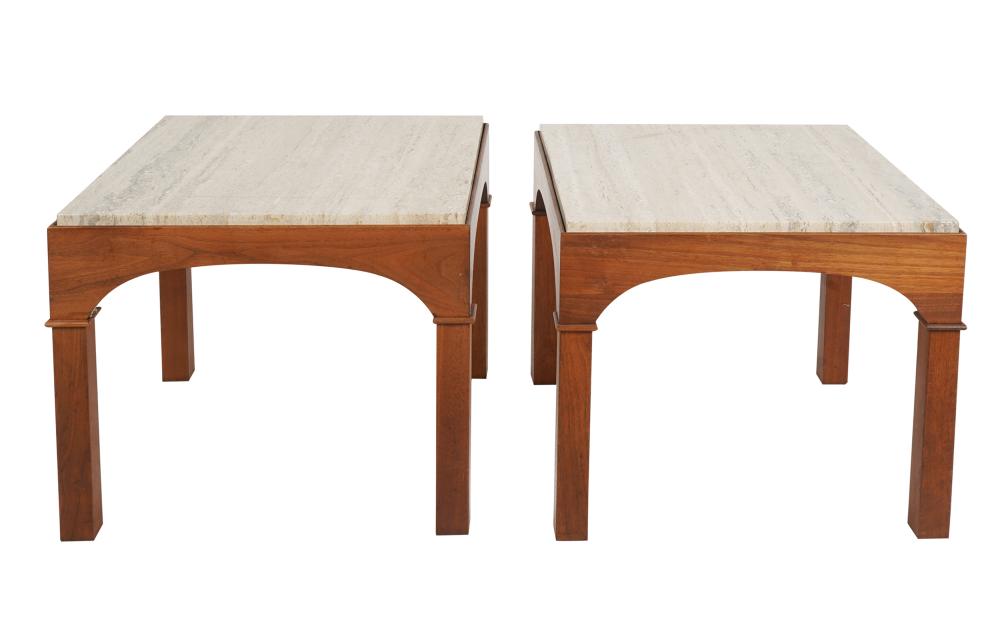 PAIR JOHN KEAL END TABLESeach with 3300db