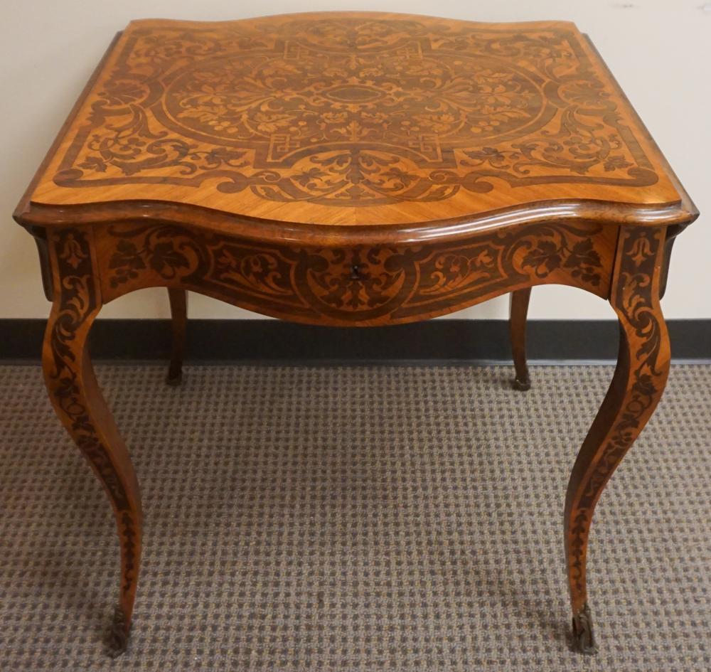 DUTCH ROCOCO STYLE MARQUETRY ROSEWOOD
