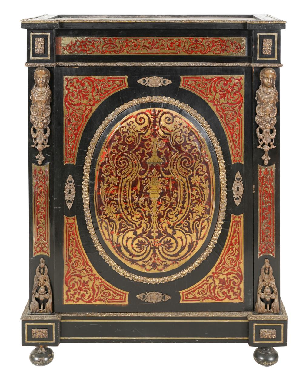 BOULLE MARQUETRY CABINETthe hinged 330147