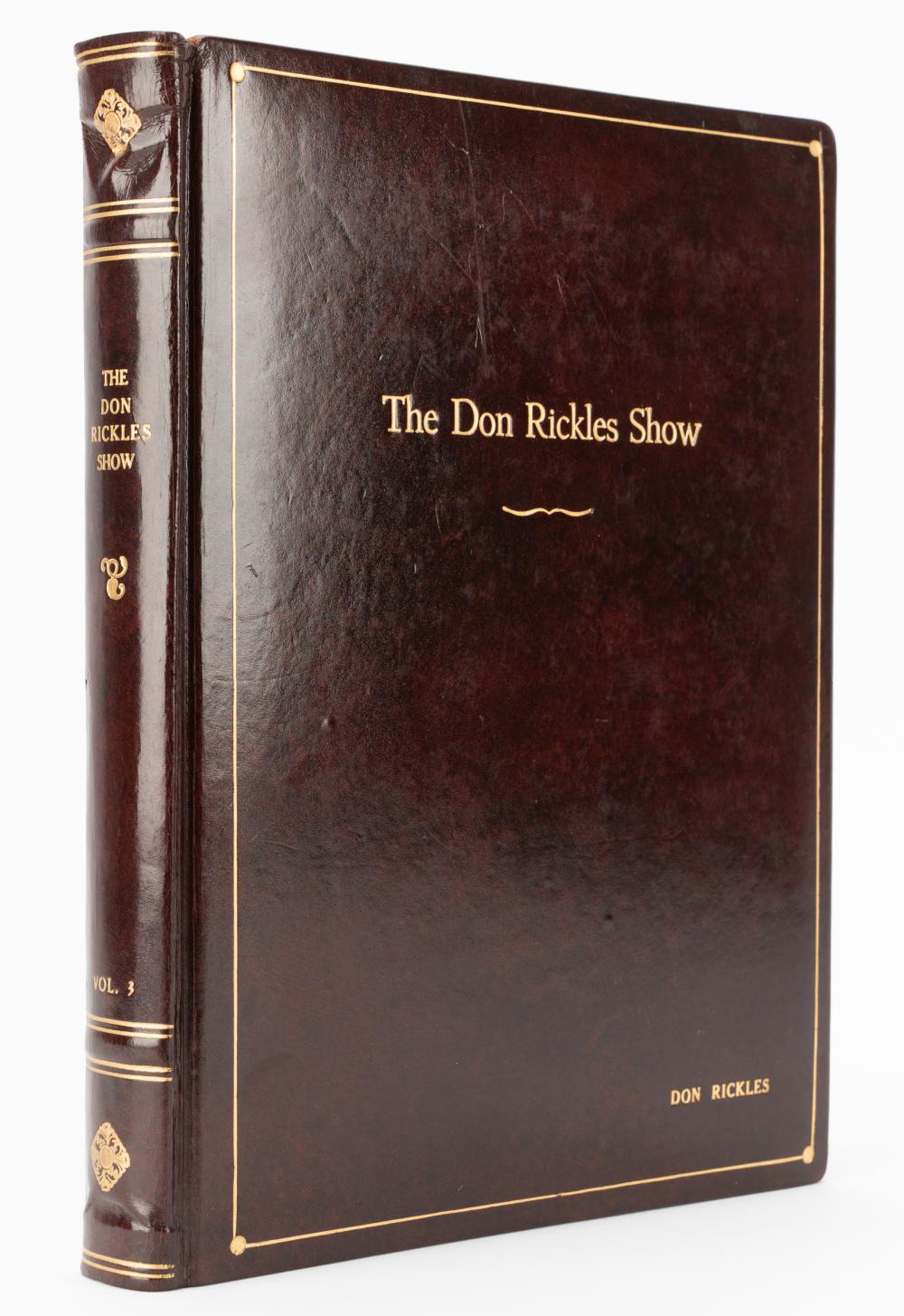 DON RICKLES: DON RICKLES SHOW SCRIPTfive