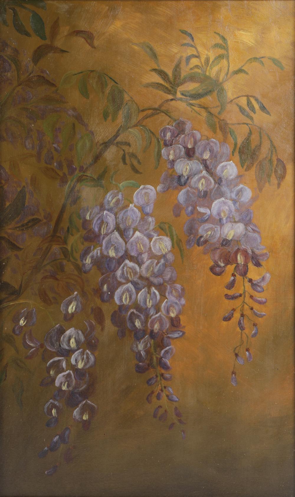 UNKNOWN ARTIST: WISTERIA BLOSSOMSoil