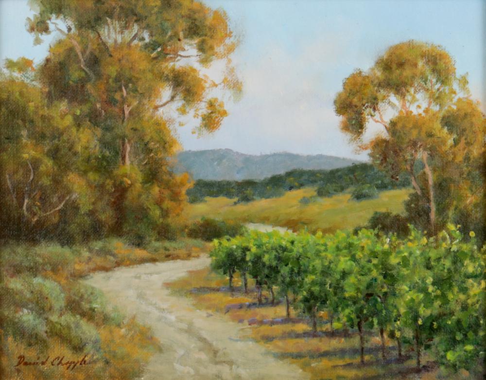 DAVID CHAPPLE (B. 1947): VINEYARD