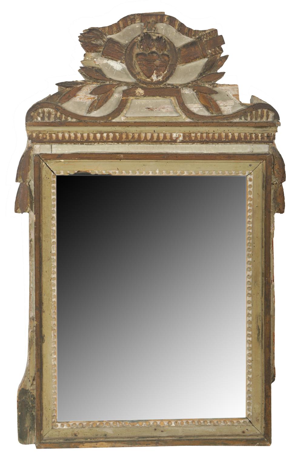 NEOCLASSIC PAINTED WOOD MIRRORwith 330267
