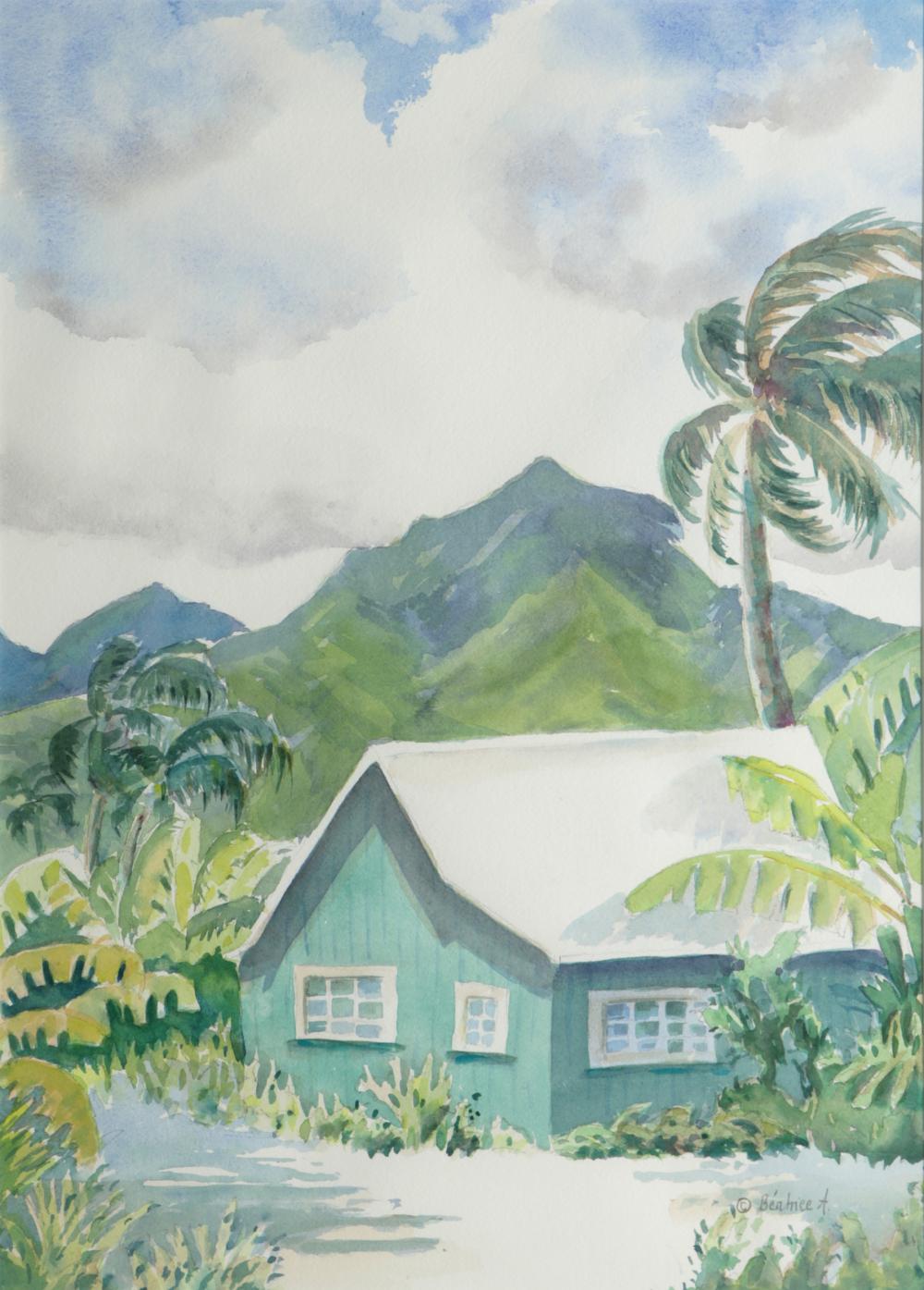 BEATRICE ANDERSON KAUAI watercolor  330272