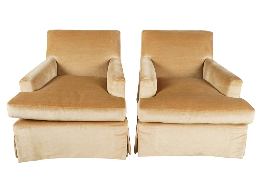 PAIR OF FULLY UPHOLSTERED CLUB 330312