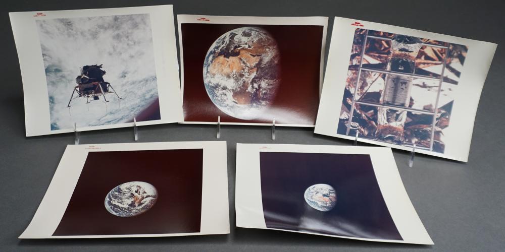 COLLECTION OF NASA RED NUMBERED PHOTOGRAPHSCollection