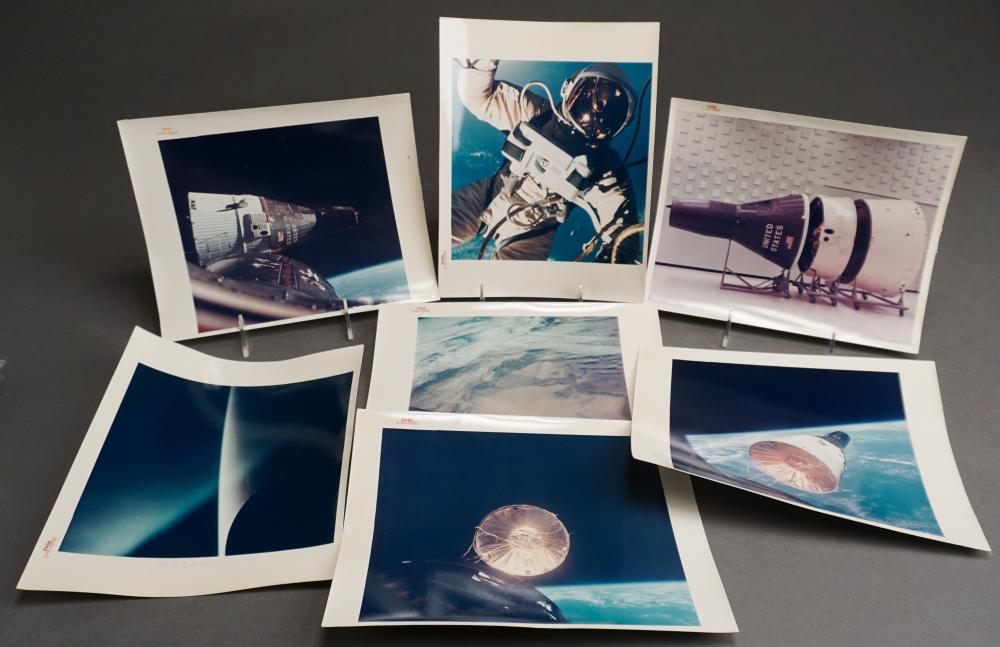 COLLECTION OF NASA RED NUMBERED PHOTOGRAPHSCollection