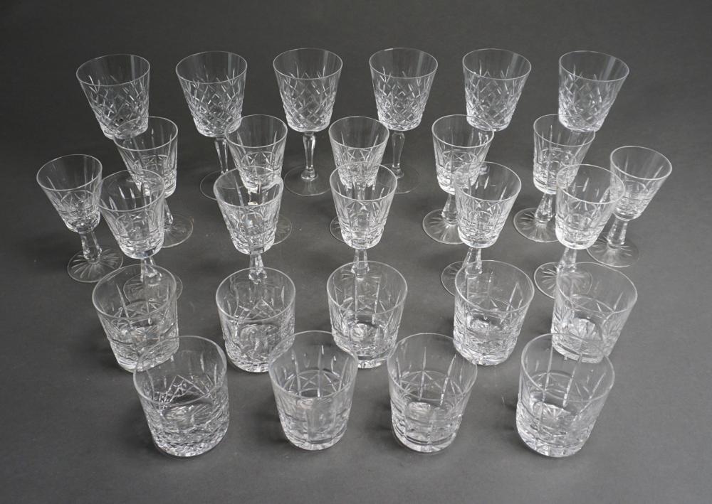 WATERFORD CUT IRISH CRYSTAL 21-PIECE