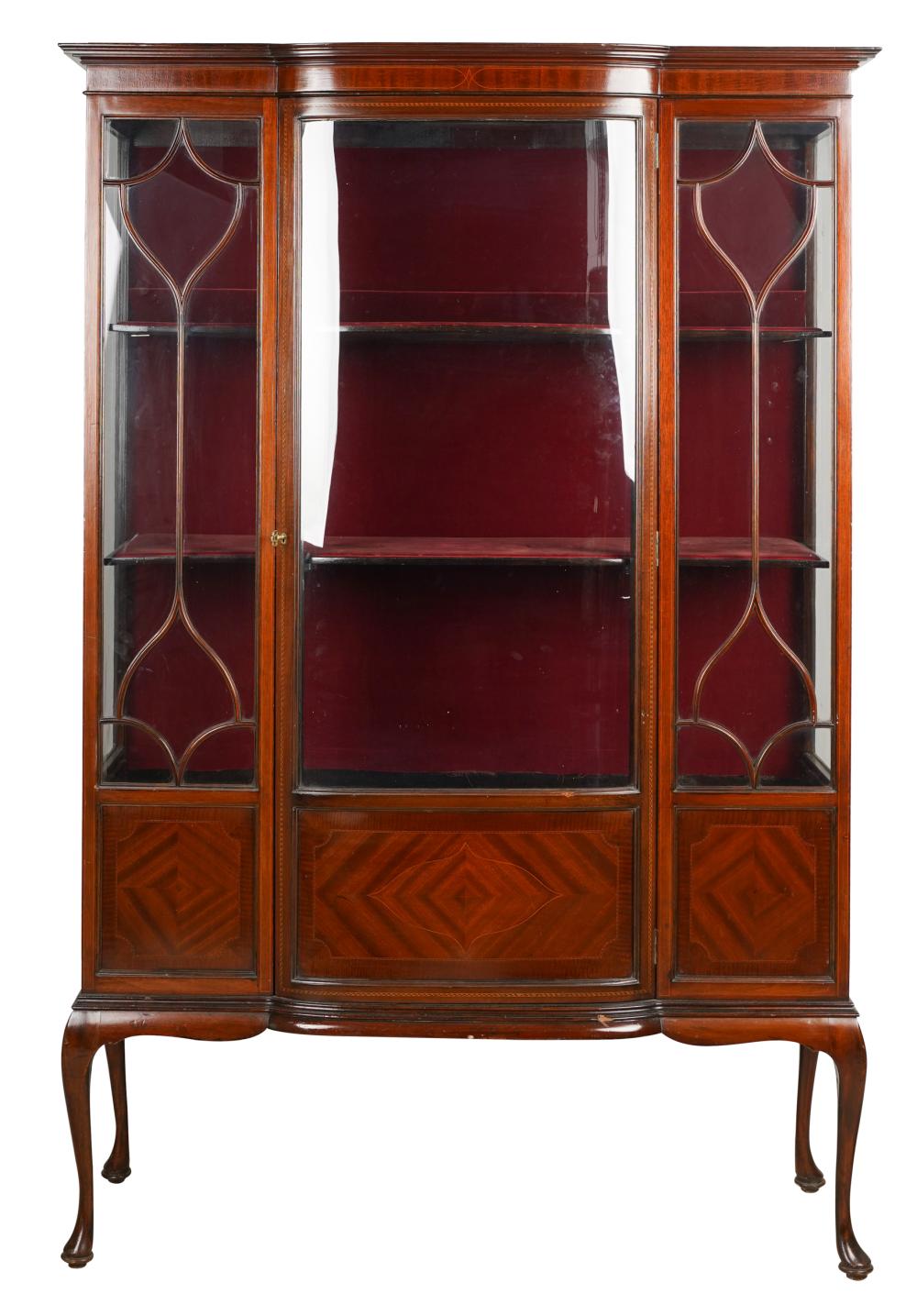 ENGLISH REGENCY STYLE INLAID MAHOGANY 330600