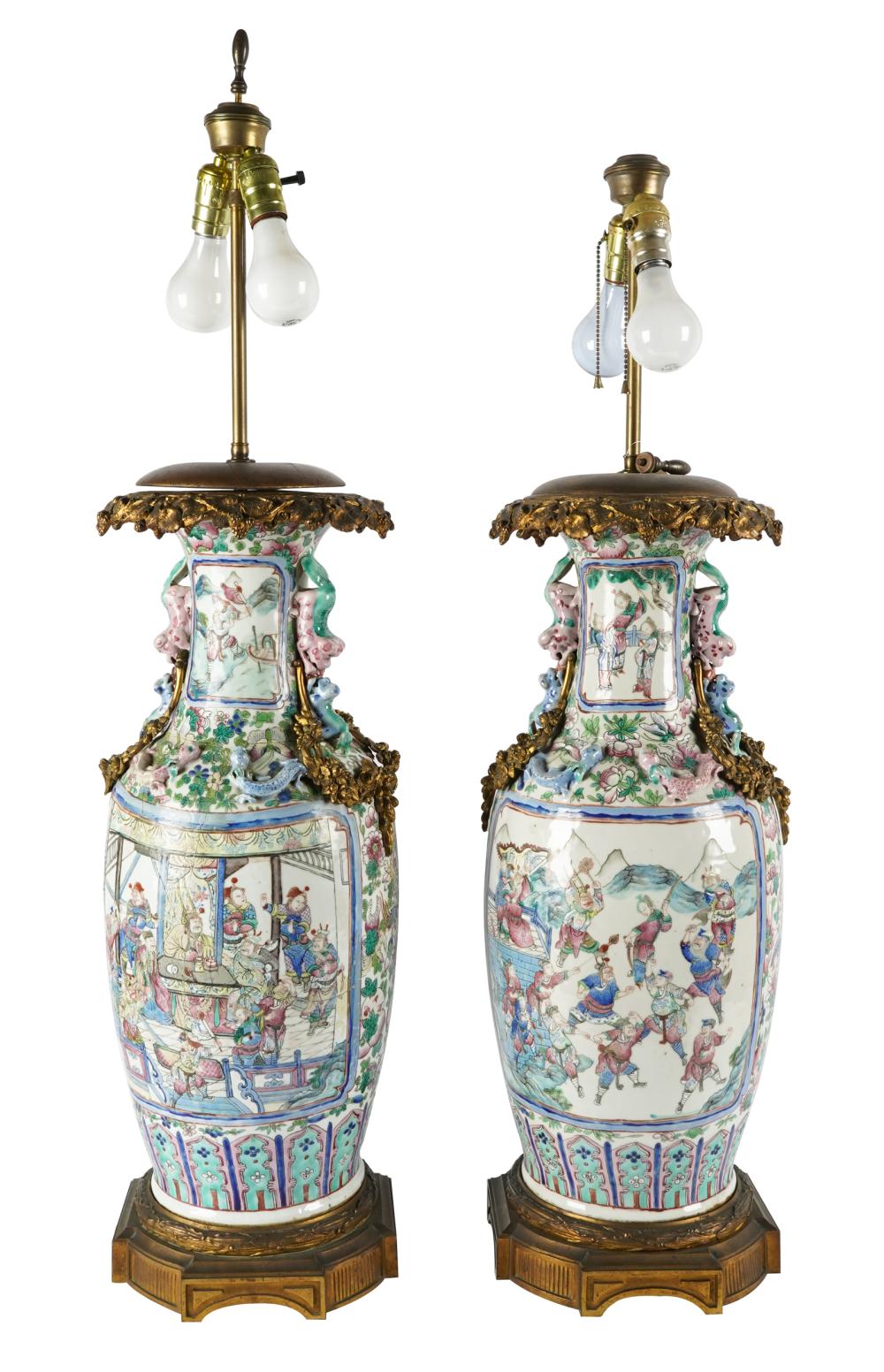 PAIR OF CHINESE PORCELAIN VASESwith 330624
