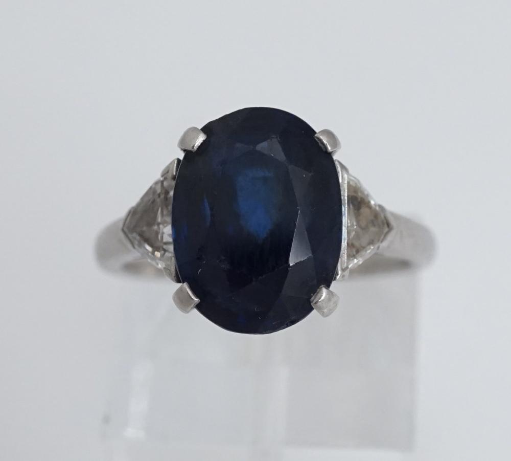 TESTED PLATINUM, BLUE SAPPHIRE