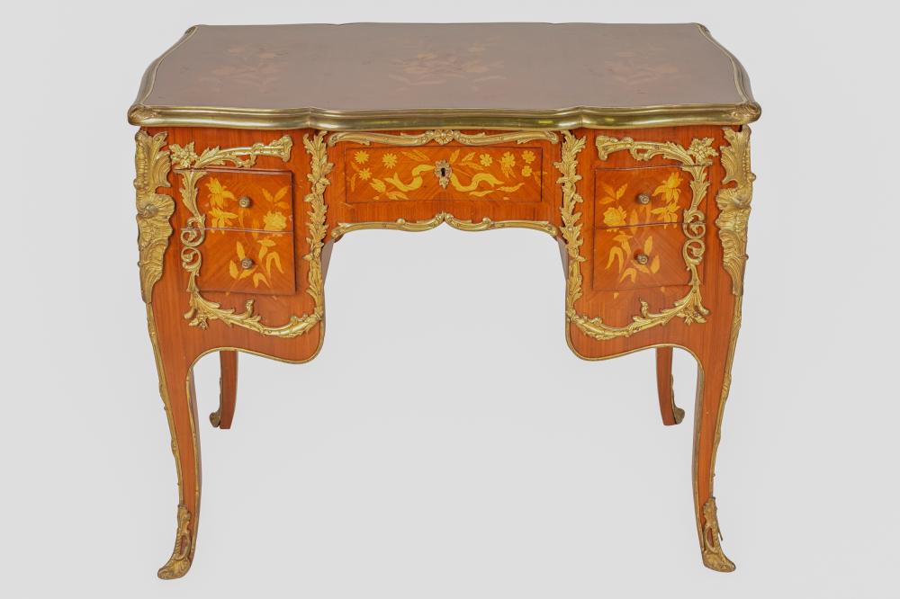LOUIS XV STYLE MARQUETRY VANITY20th