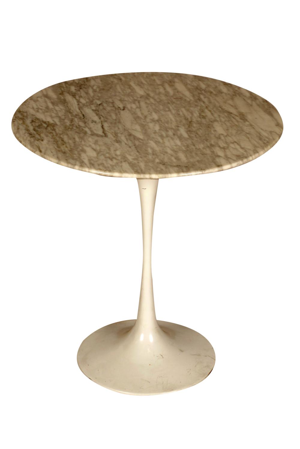 SAARINEN-STYLE END TABLEmarked