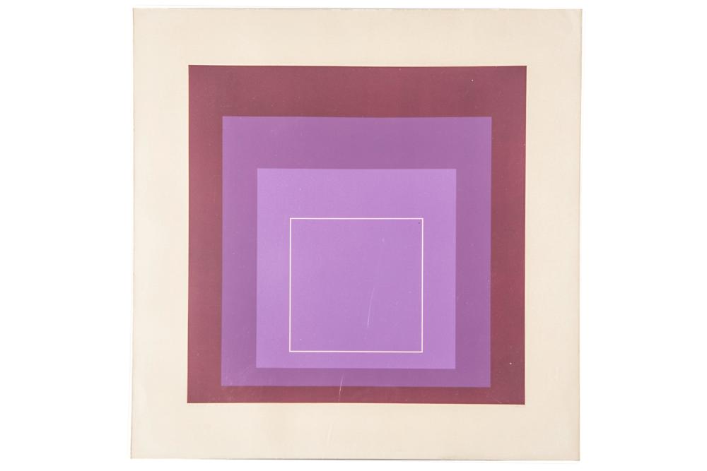 JOSEF ALBERS (1888 - 1976): WHITE LINE