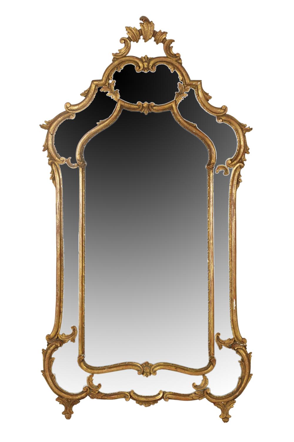 ROCOCO STYLE GILTWOOD MIRRORCondition  332f78