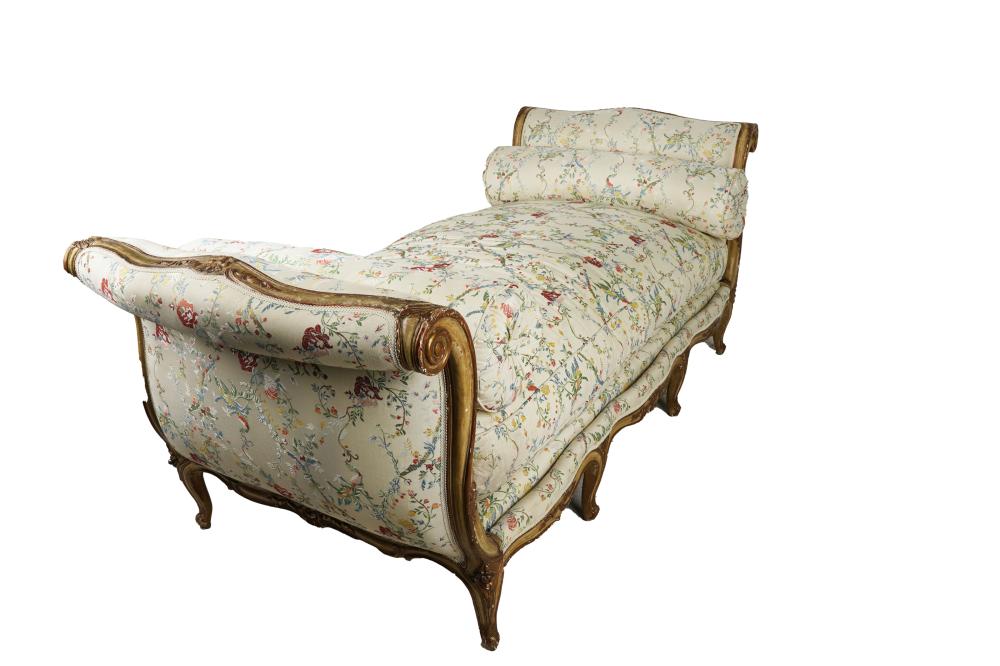 LOUIS XV-STYLE GILT & PAINTED DAY