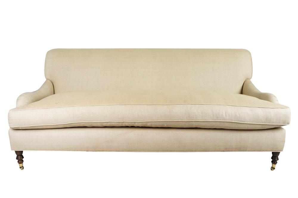 UPHOLSTERED SOFAcovered with heavyweight 333029