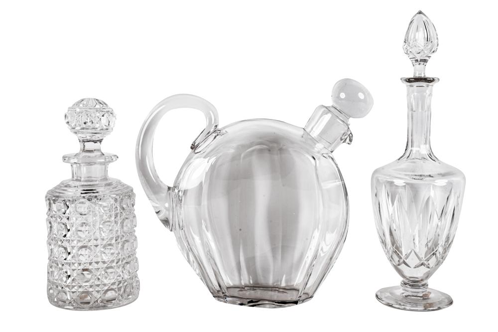 COLLECTION OF BACCARAT PIECESeach