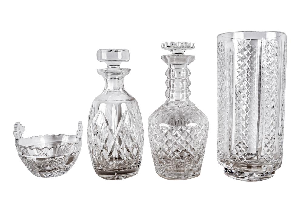 FOUR WATERFORD CRYSTAL ARTICLESeach