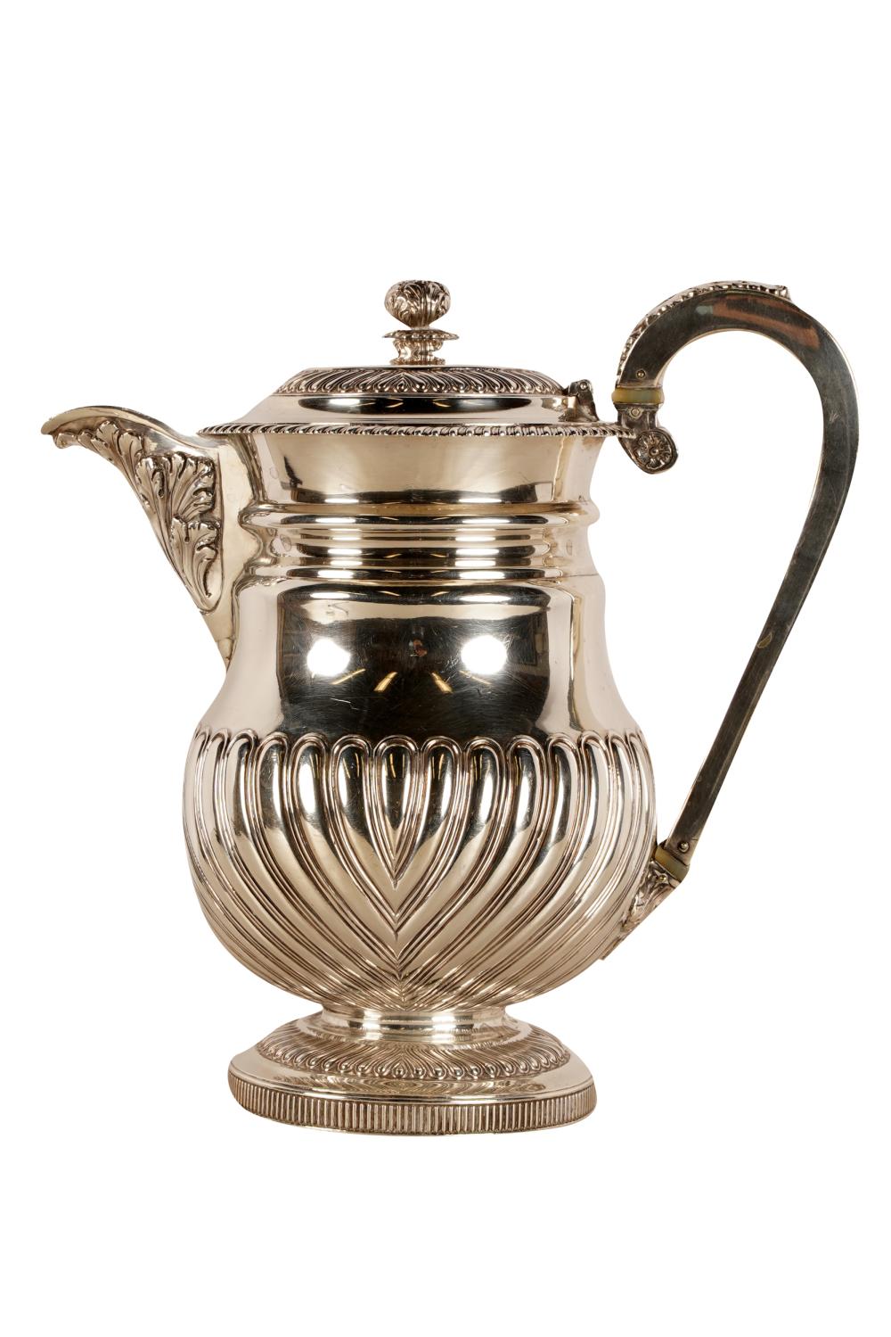 STERLING TEAPOTLondon 1819 Thomas 33315e