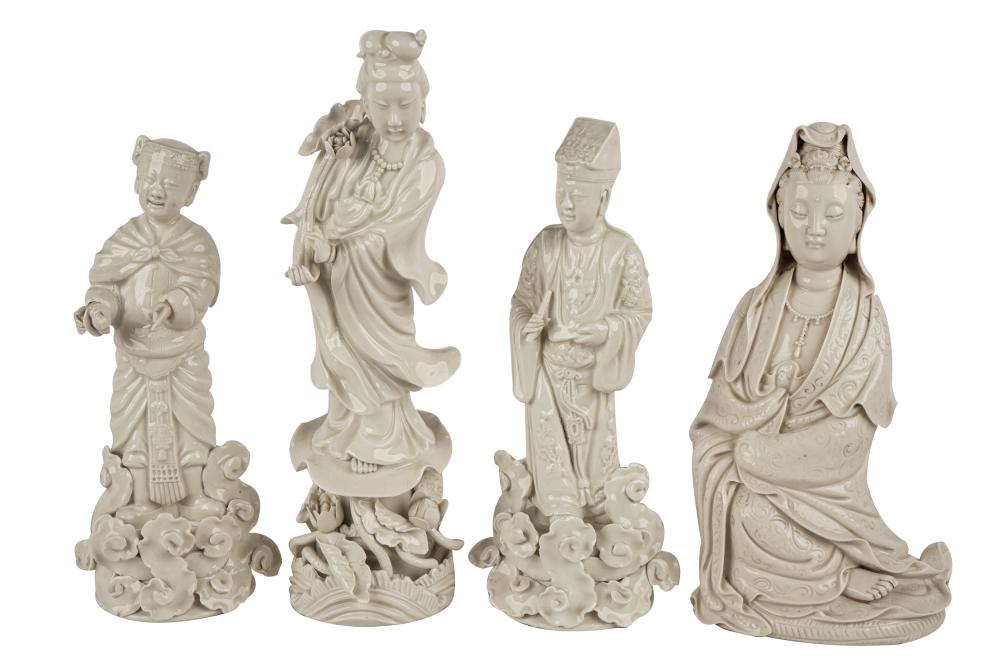 FOUR CHINESE FIGURESwith Blanc 33316a