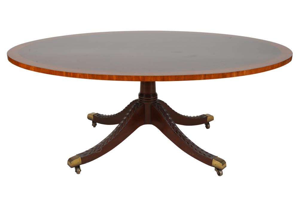 KINDEL MAHOGANY COFFEE TABLECondition: