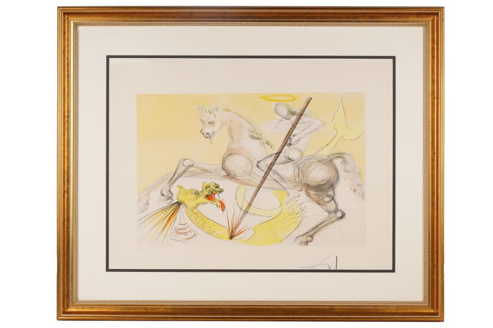 AFTER SALVADOR DALI: "ST. GEORGES