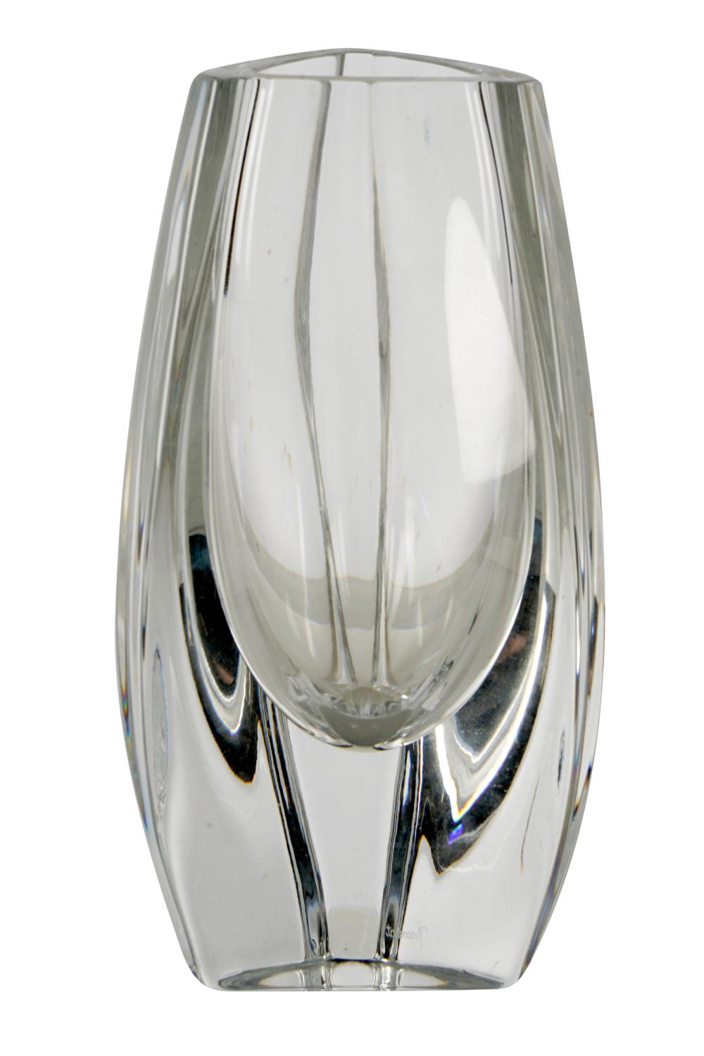 BACCARAT BOTTLE VASEeach stamped 3331e3