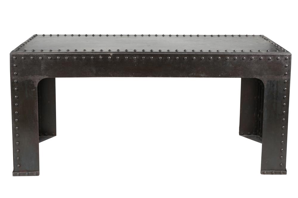 CONTEMPORARY IRON CONSOLE TABLEwith