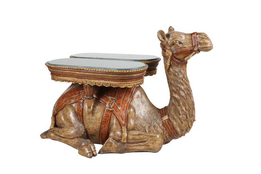 CAMEL FORM TABLEpainted composition